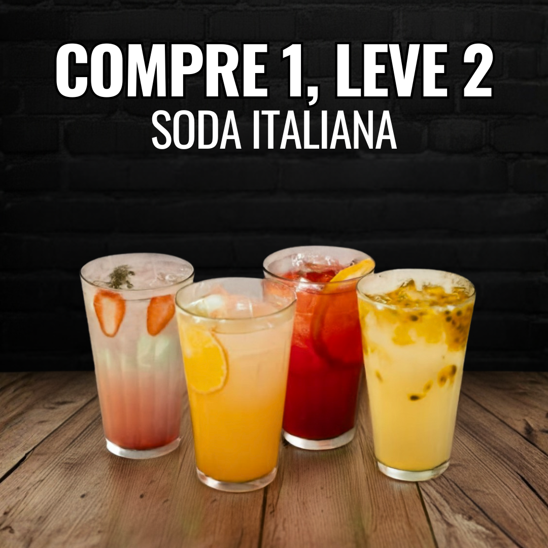Soda Italiana - Sabores Diversos