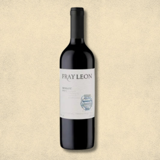 Garrafa de vinho Fray Leon Carménère